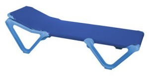 Шезлонг серии EVA RG (Ева РГ) каркас цветной из пластика с регулируемой спинкой