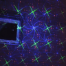 Уличный лазерный проектор X-35P-D Синий + красный + зеленый (Анимация цветы)