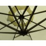 Садовый зонт Garden Way А002-3000 (Гарден вэй) цвет кремовый для кафе с боковой алюминиевой опорой