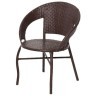 Комплект мебели БОРА GG-04-05-06 коричневый на 2 персоны из искусственного ротанга