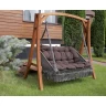 Комплект подвесные кресла качели ФОРТАЛЕЗА + деревянный каркас VILLA (Вилла)