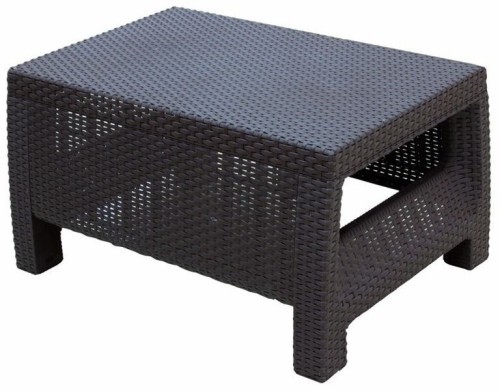 Комплект мебели YALTA BALCON 2 (Ялта) темно коричневый из пластика под искусственный ротанг
