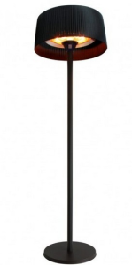 Электрический напольный обогреватель HUGETT FLOOR BLACK (Хогетт Флор) цвет черный