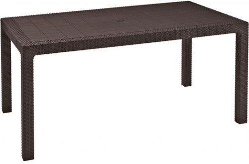 Комплект мебели YALTA BIG FAMILY 2 CHAIR SET (Ялта) темно коричневый из пластика под искусственный ротанг