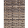 Комплект мебели КЕНТУКИ коричневый на 6 персон со столом 140х72 из искусственного ротанга