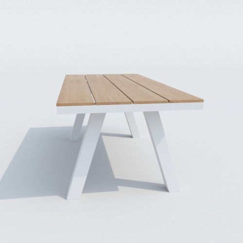 Стол обеденный MIRRA (Мира) 180 см белый