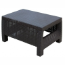 Комплект мебели YALTA CORNER RELAX (Ялта) темно коричневый из пластика под фактуру искусственного ротанга