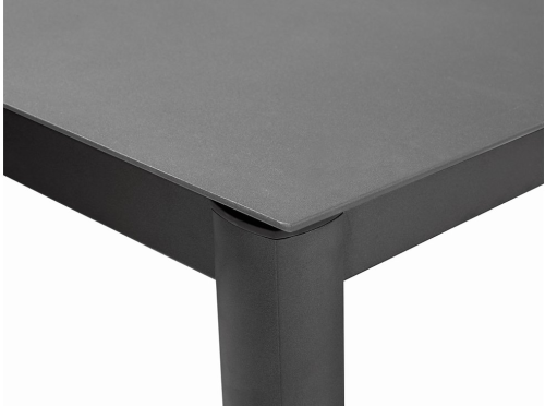 Стол обеденный PACORA (Пакора) серый 160x90 из металла