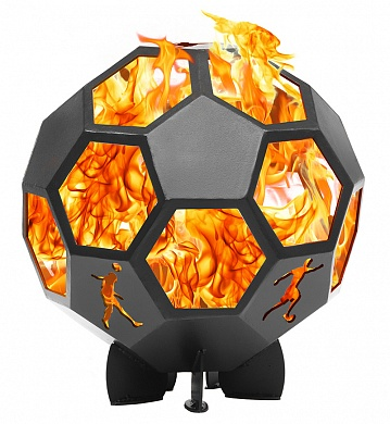 Чаша для костра METALEX FOOTBALL (Футбольный мяч) шаровидная H-620