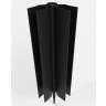 Угловой крепеж для грядок размером 300*30мм угол 60-270 градусов для клумб, цветочниц и грядок с крепежом черного цвета