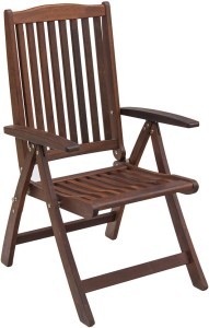 Кресло с высокой спинкой серии JANDA из клива