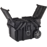 Ящик для инструментов CANTILEVER CART JOB BOX черного цвета из пластика