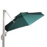 Садовый зонт Garden Way A002-3000 XLM (Гарден вэй) цвет зеленый для кафе с боковой алюминиевой опорой