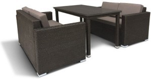 Комплект мебели из искусственного ротанга T256A/S52A-W53 Brown