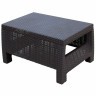 Комплект мебели YALTA TERRACE MAX (Ялта) темно коричневый из пластика под искусственный ротанг