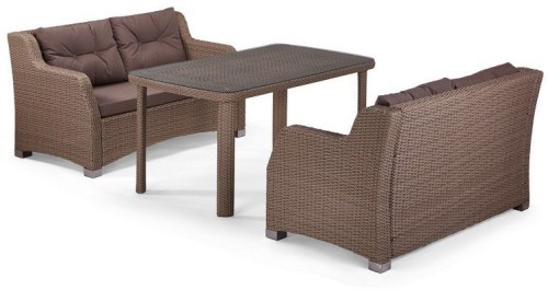 Комплект мебели из искусственного ротанга T51B/S51B-W60 Light brown