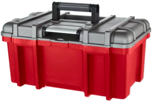 Ящик для инструментов WIDE TOOL BOX 22 красного цвета из пластика