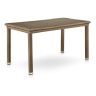 Комплект мебели серии SANTARA (Сантара) T256B/Y379B со столом 140х80 на 4 персоны светло коричневого цвета из плетеного искусственного ротанга