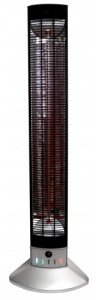 Электрический напольный обогреватель HUGETT GAEA AlUMINUM (Хогетт Гая) цвет алюминий