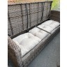 Комплект мебели ДЖУМИ коричневый на 7 персон с местом для хранения подушек