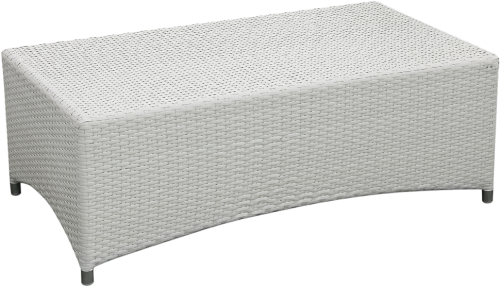 Лаунж зона CATANO (Катано) на 7 персон с двухместным и трехместным диваном белый из плетеного искусственного ротанга