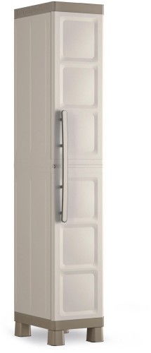 Шкаф Excellence High Cabinet пластиковый узкий одностворчатый с 4-мя полками