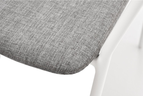 Стул МАРОККО серый из текстилена nanotex алюминиевый каркас