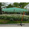 Садовый зонт Garden Way SLHU010 (Гарден вэй) цвет зеленый для кафе с боковой деревянной опорой