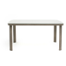 Комплект мебели серии VENTURA BROWN (Вентура) на 4 персоны со столом 150х85 из плетеного искусственного ротанга