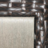 Комплект мебели КОМБИ S330B со столом 150х75 на 4 персоны коричневый из искусственного ротанга