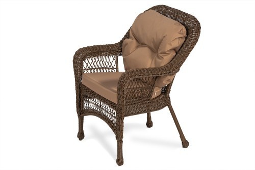 Комплект мебели GIZA MEDISON PREMIUM (Гиза Мэдисон) кофейный на 2 персоны светло коричневый из искусственного ротанга