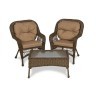 Комплект мебели MEDISON PREMIUM S (Мэдисон) коричневый из искусственного ротанга