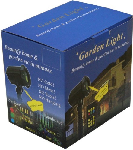 Уличная лазерная подсветка Garden Triplex RGB XL