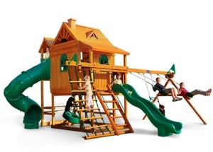 Детский игровой комплекс "Горный дом Deluxe"