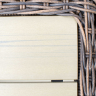 Лаунж зона серии PROVANS (Прованс) на 7 персон со столом 180х86 серо коричневого цвета из плетеного искусственного ротанга