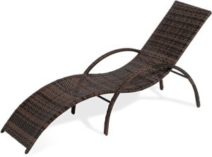 Кресло-шезлонг LINA (Лина) AF-6020 коричневый из искусственного ротанга