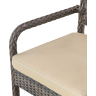 Комплект мебели MARUNA (Маруна) коричневый на 8 персон со столом 210х100 из искусственного ротанга