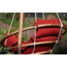 Подвесное кресло качели деревянные с подушками - комплект МАЙЯ SET