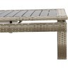 Обеденная группа серии HIGOLD KEITH на 10 персон с раздвижным столом 180-230х100 цвет серый из плетеного искусственного ротанга