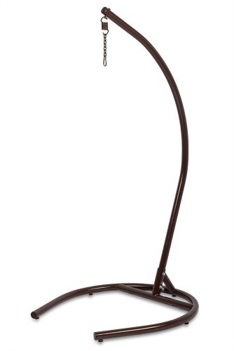 Подвесное кресло SEED коричневое из искусственного ротанга