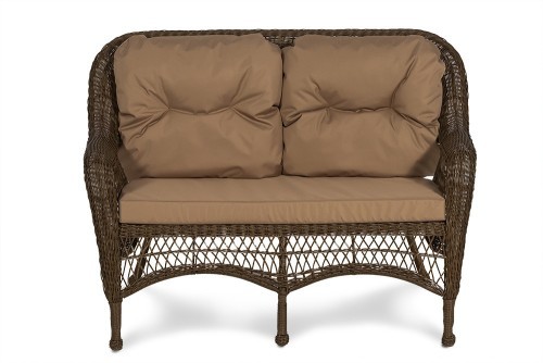 Комплект мебели MEDISON PREMIUM (Мэдисон) на 6 персон светло коричневый из искусственного ротанга