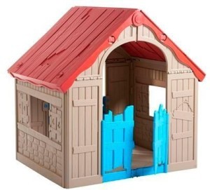 Детский домик FOLDABLE PLAYHOUSE (Фолдэйбл плайхаус) из прочного пластика