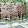 Скамейка садовая VERSAILLES (Версаль) цвет бронза из стали