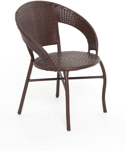 Кресло MIKA (Мика) GG-04-06B коричневое из искусственного ротанга