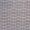 Обеденная зона серии MEDINA (Медина) со столом 150х100 на 8 персон серого цвета из плетенного искусственного ротанга