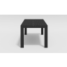 Стол обеденный GARDENINI MALIA (Малия) размером 180х90 цвет антрацит из алюминия