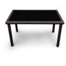 Комплект мебели АРИЯ СЕТ коричневый на 4 персоны со столом 130х80 из искусственного ротанга