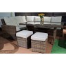 Комплект мебели ZORRO (Зорро) коричневый из искусственного ротанга