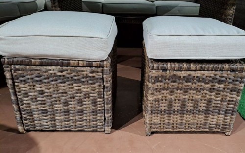 Комплект мебели ZORRO (Зорро) коричневый из искусственного ротанга