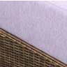 Лаунж зона серии PATRICIO (Патриcио) на 2 персоны из плетеного искусственного ротанга цвет коричневый